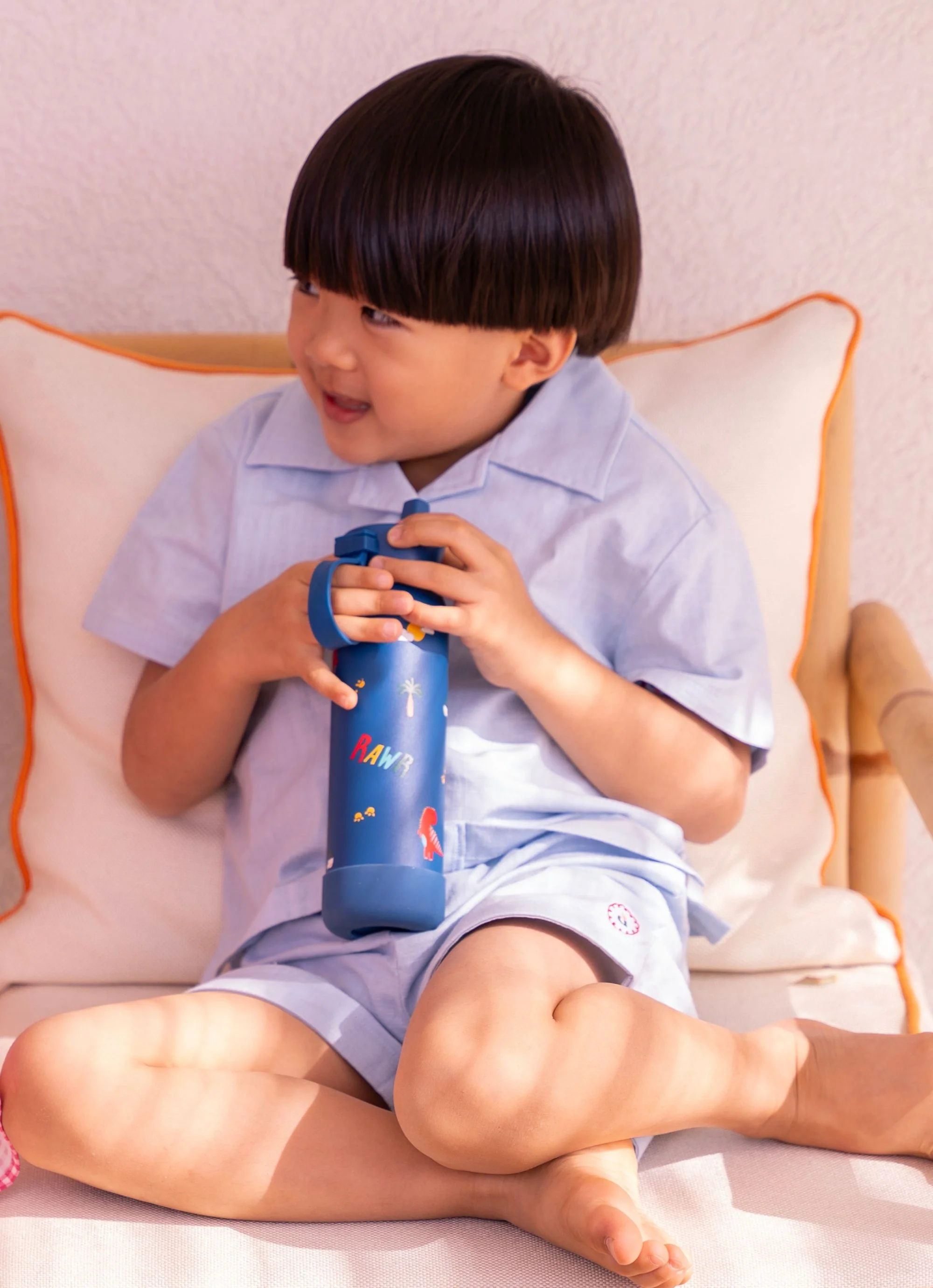 250ml Insulated Water Bottle - Dino - Image 6