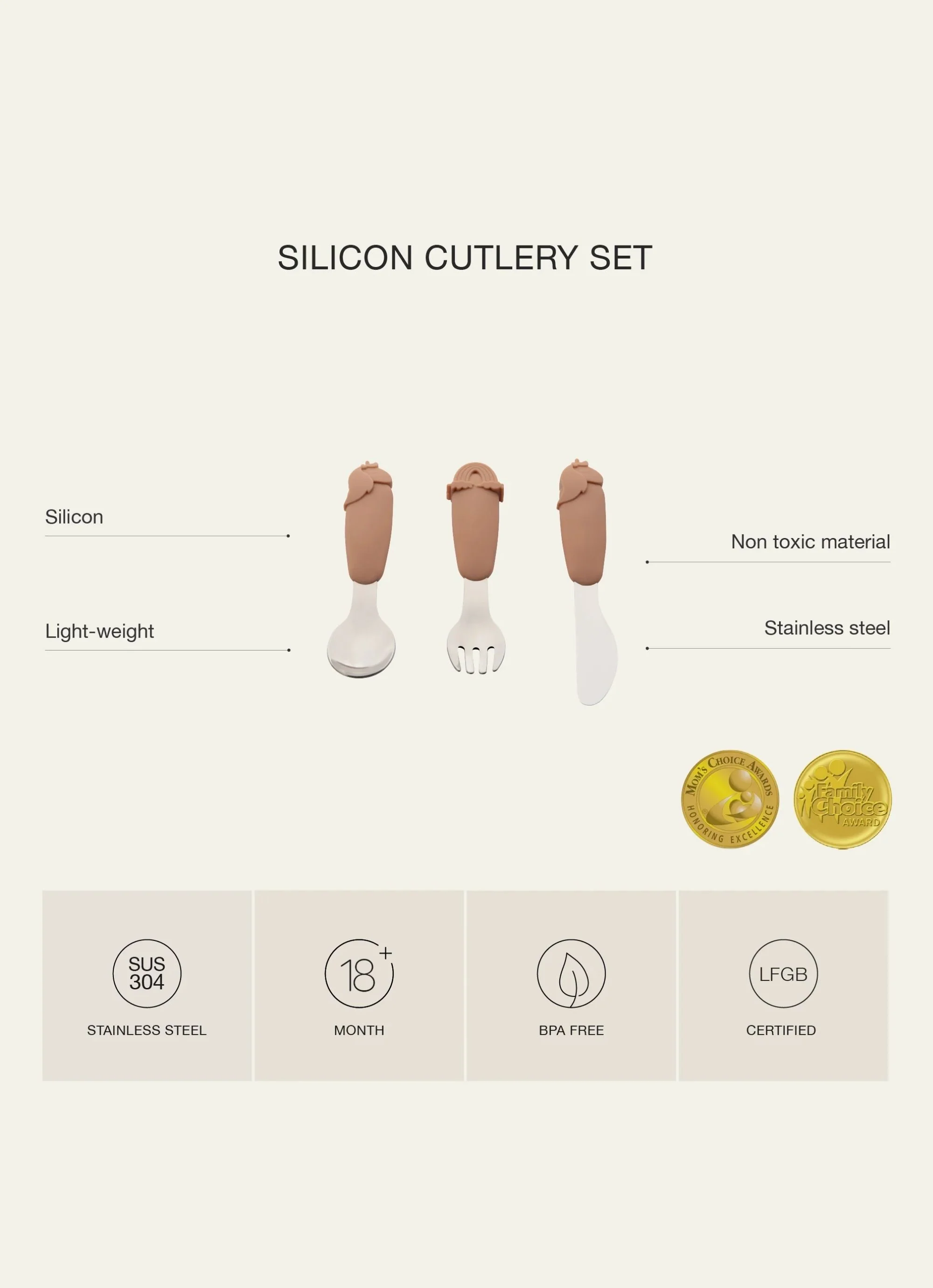 3-Piece Unicorn Cutlery Set - Image 7