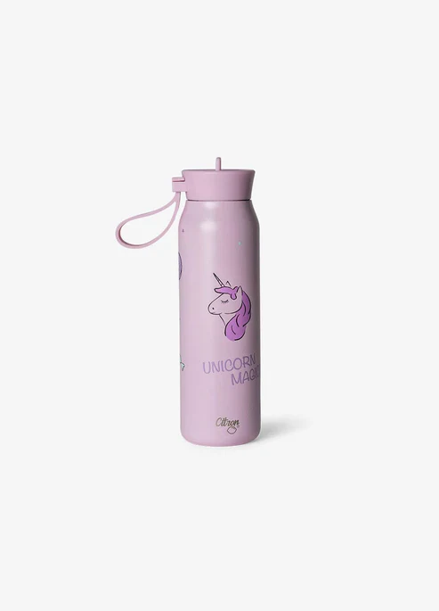 350ml Insulated Water Bottle - Stormy Unicorn - Image 6