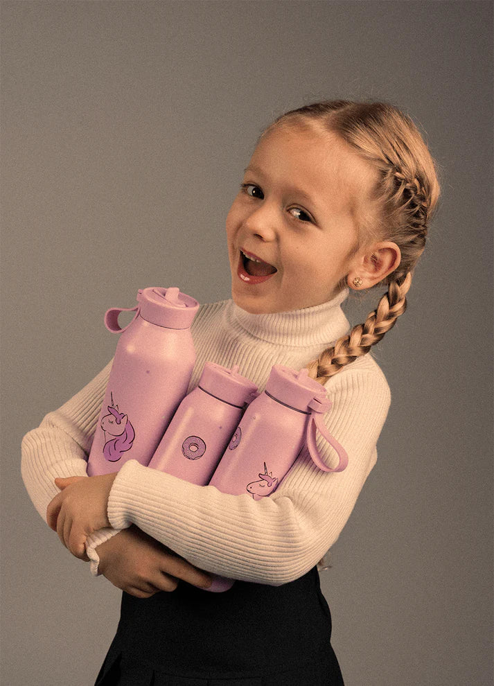 350ml Insulated Water Bottle - Stormy Unicorn - Image 8