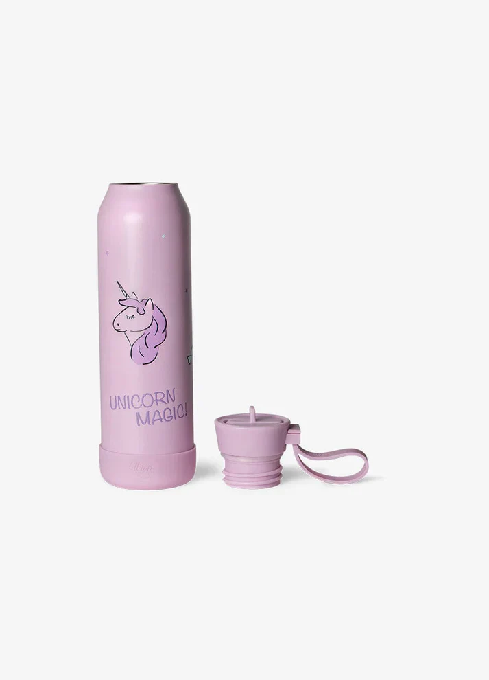 500ml Insulated Water Bottle - Stormy Unicorn - Image 3