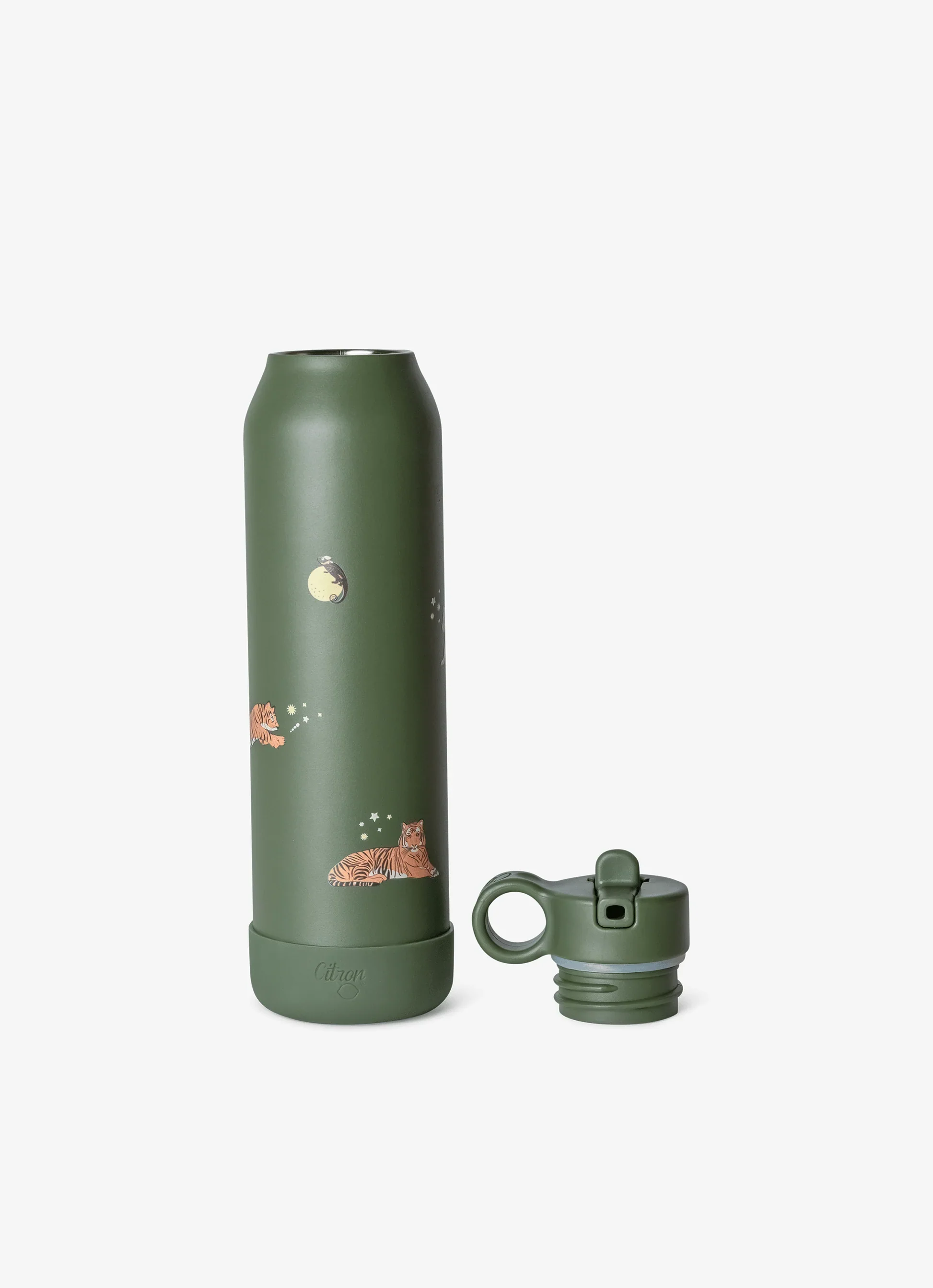 500ml Insulated Water Bottle - Tiger - Image 3