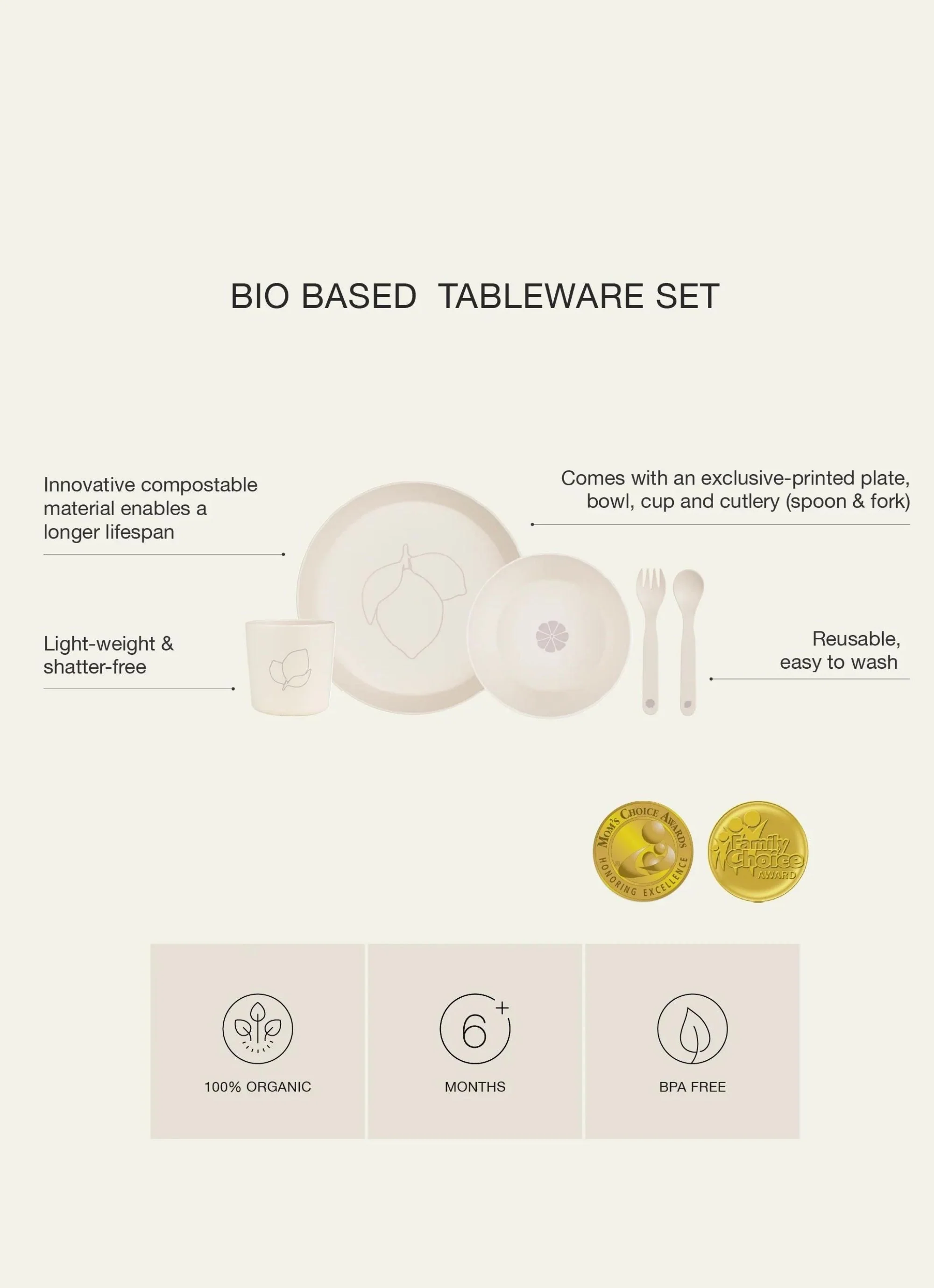 Eco Tableware Set - Unicorn - Image 12