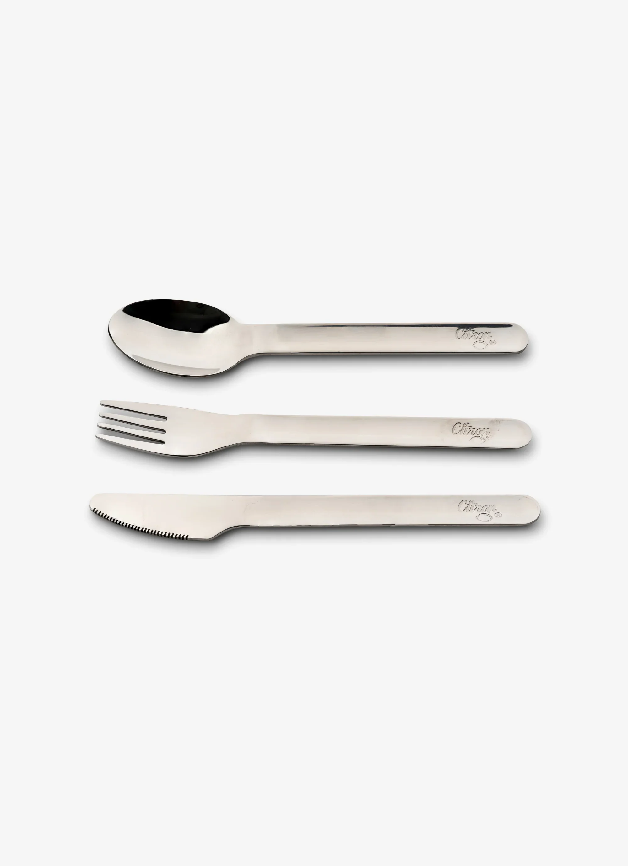 Cutlery Set with Silicon Case - Purple - Image 5