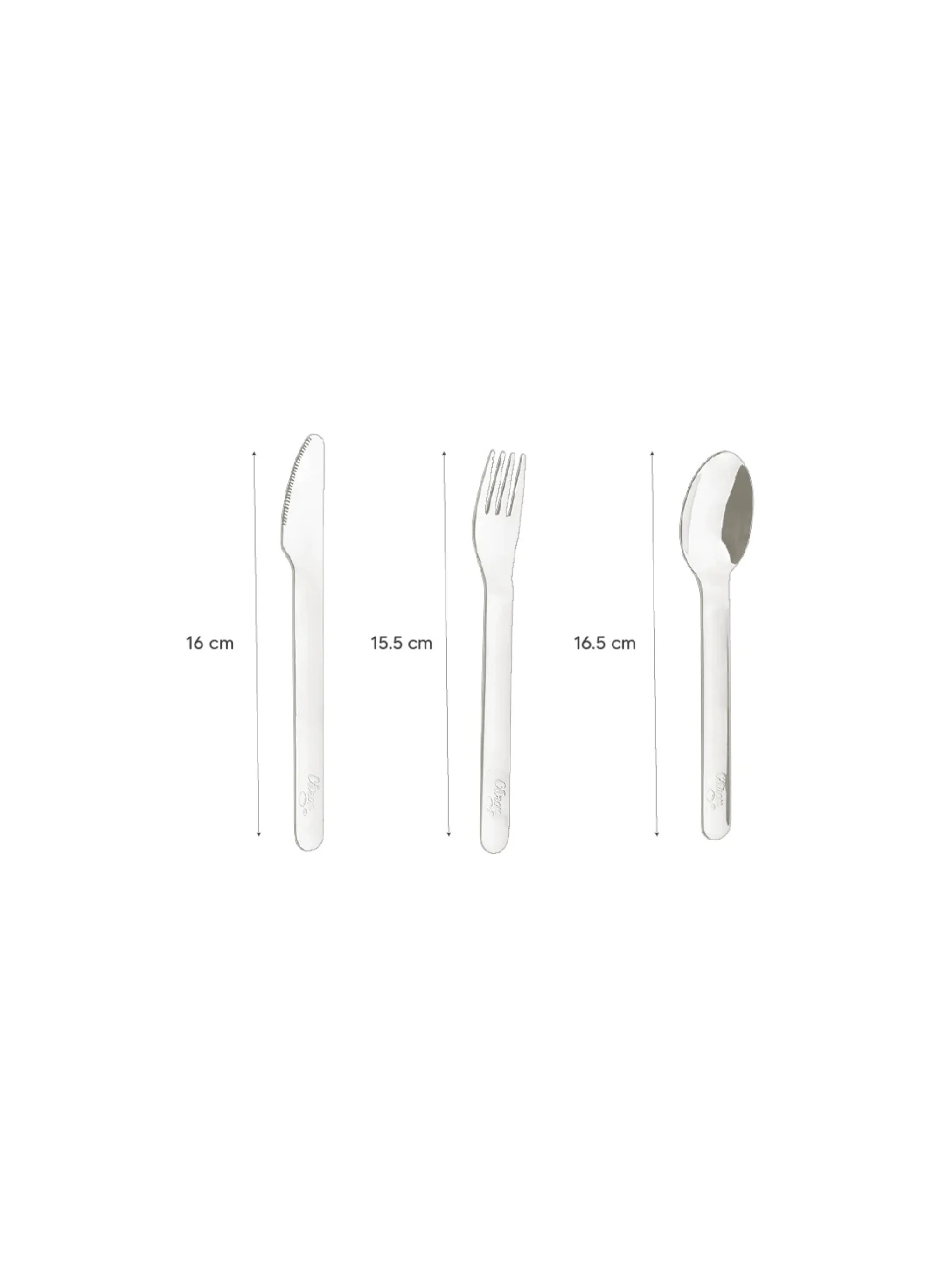Cutlery Set with Silicon Case - Purple - Image 7