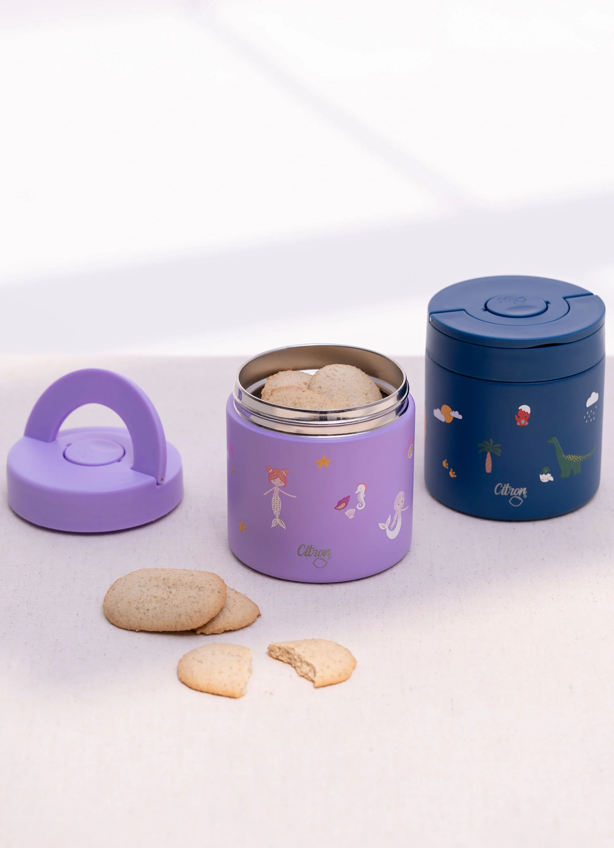 Insulated Food Flask 350ml - Mermaid - Image 8