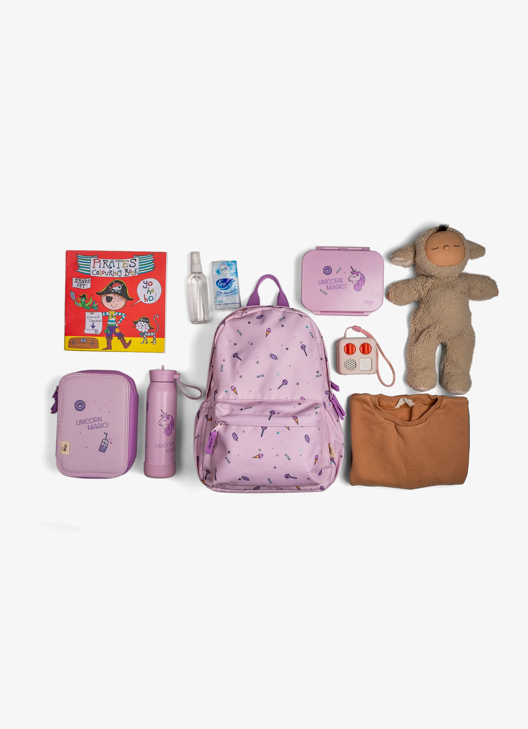 Kids Medium Backpack (18m+) - Stormy Unicorn - Image 8
