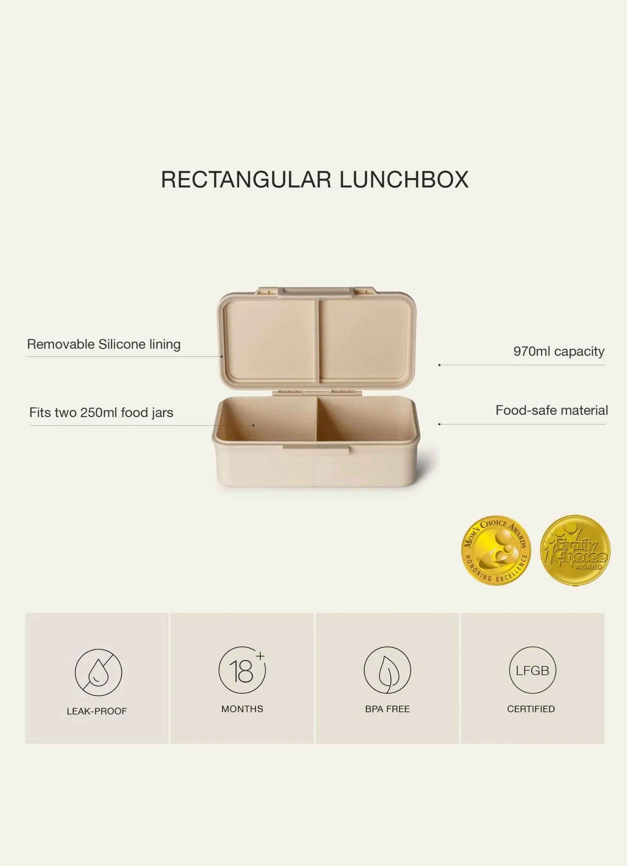 Rectangle Lunch Box - Ballerina - Image 8