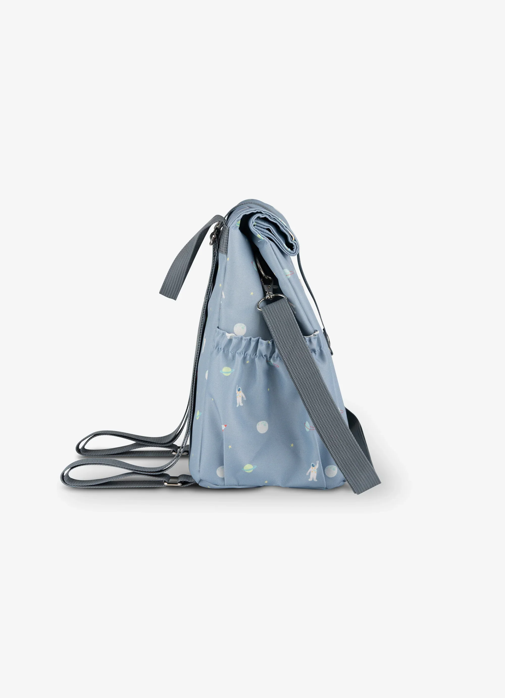 Rollup Thermal Lunch Bag - Spaceship - Image 3