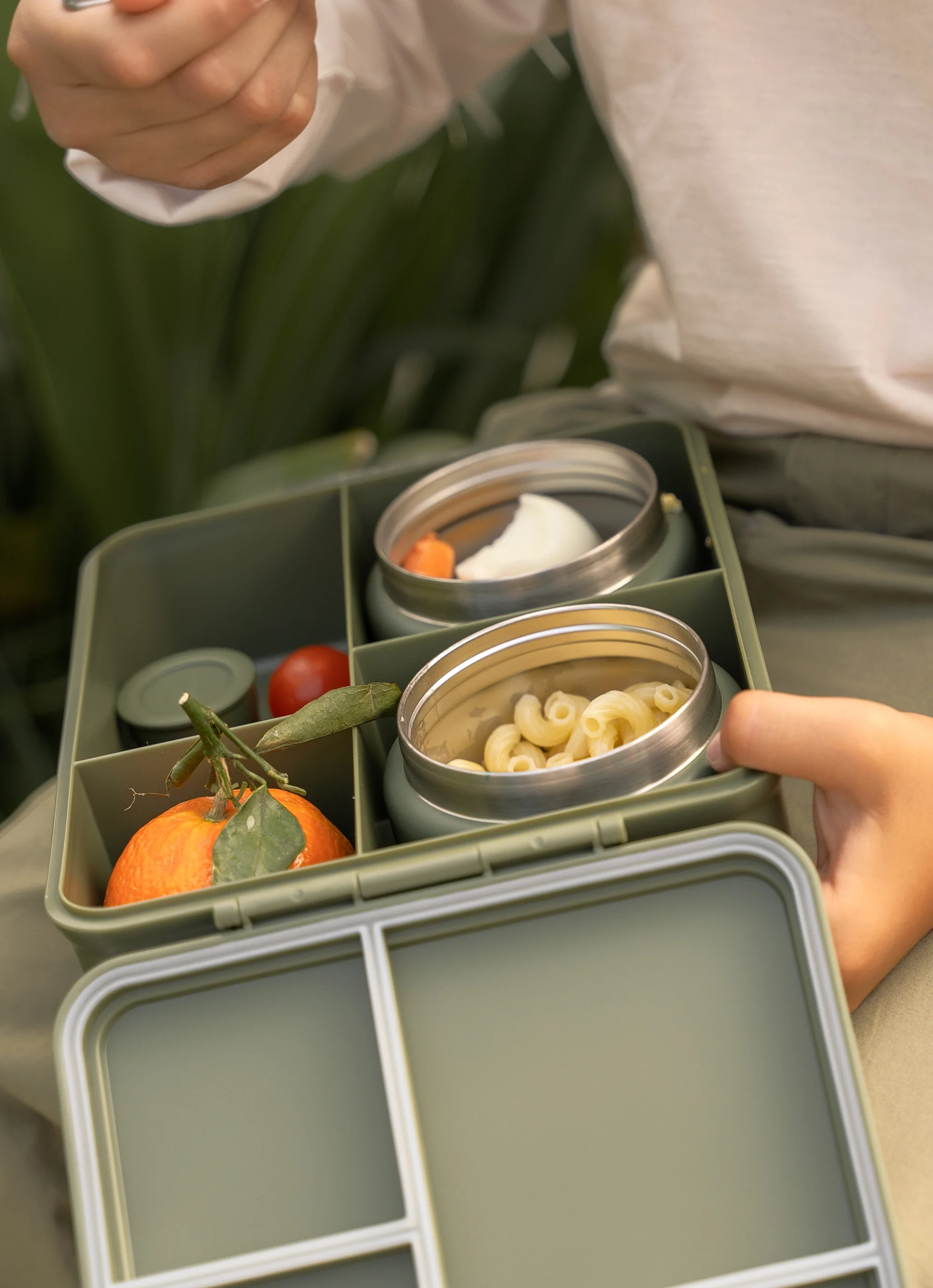 Insulated Food Flask 250ml - Green - Image 5