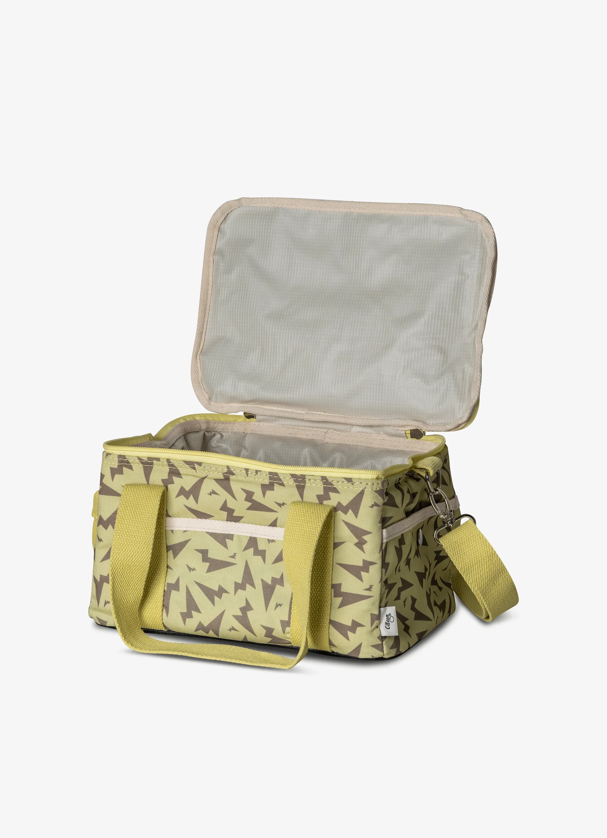 Insulated Picnic and Lunch Bag - Thunder Yellow - Image 3