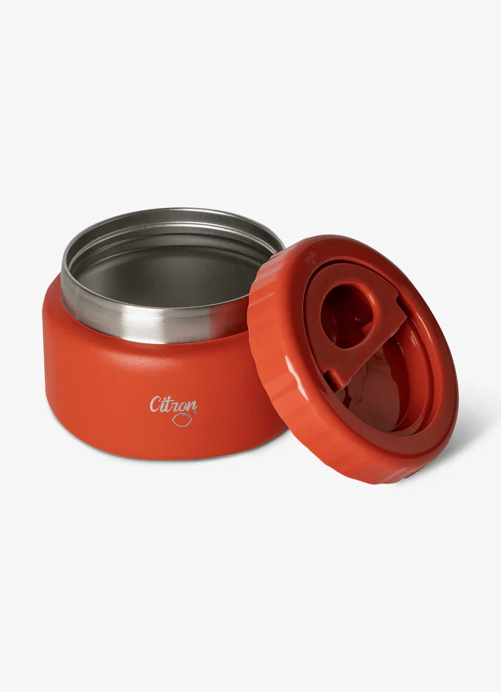 Insulated Food Flask 250ml - Brick - Image 3