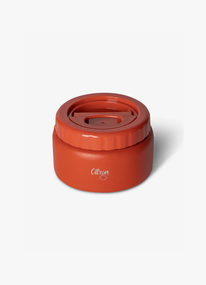 Insulated Food Flask 250ml - Brick - Image 4
