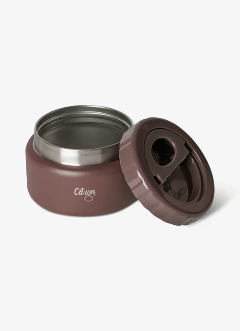 Insulated Food Flask 250ml - Plum - Image 3