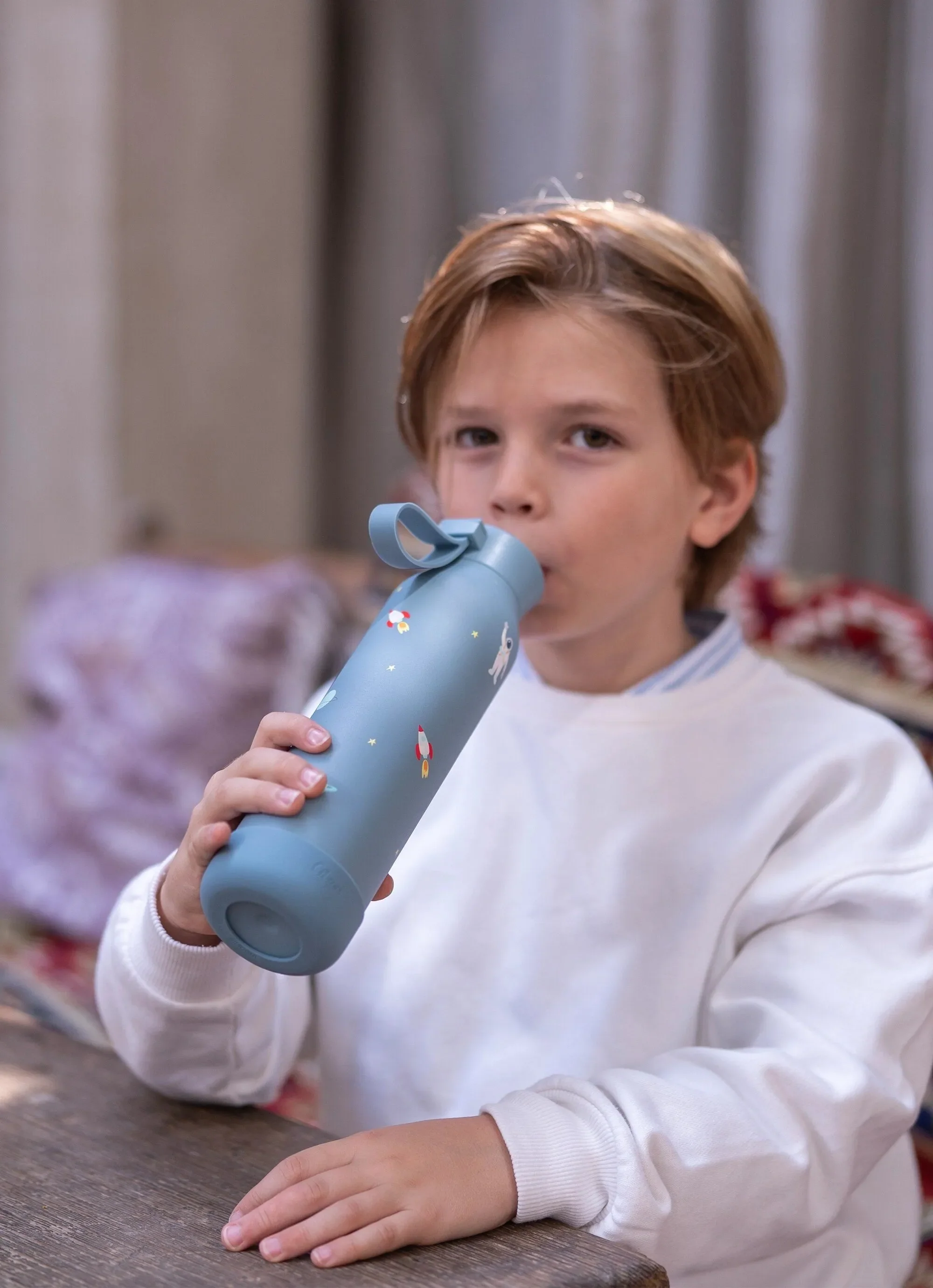 350ml Insulated Water Bottle - Spaceship - Image 6