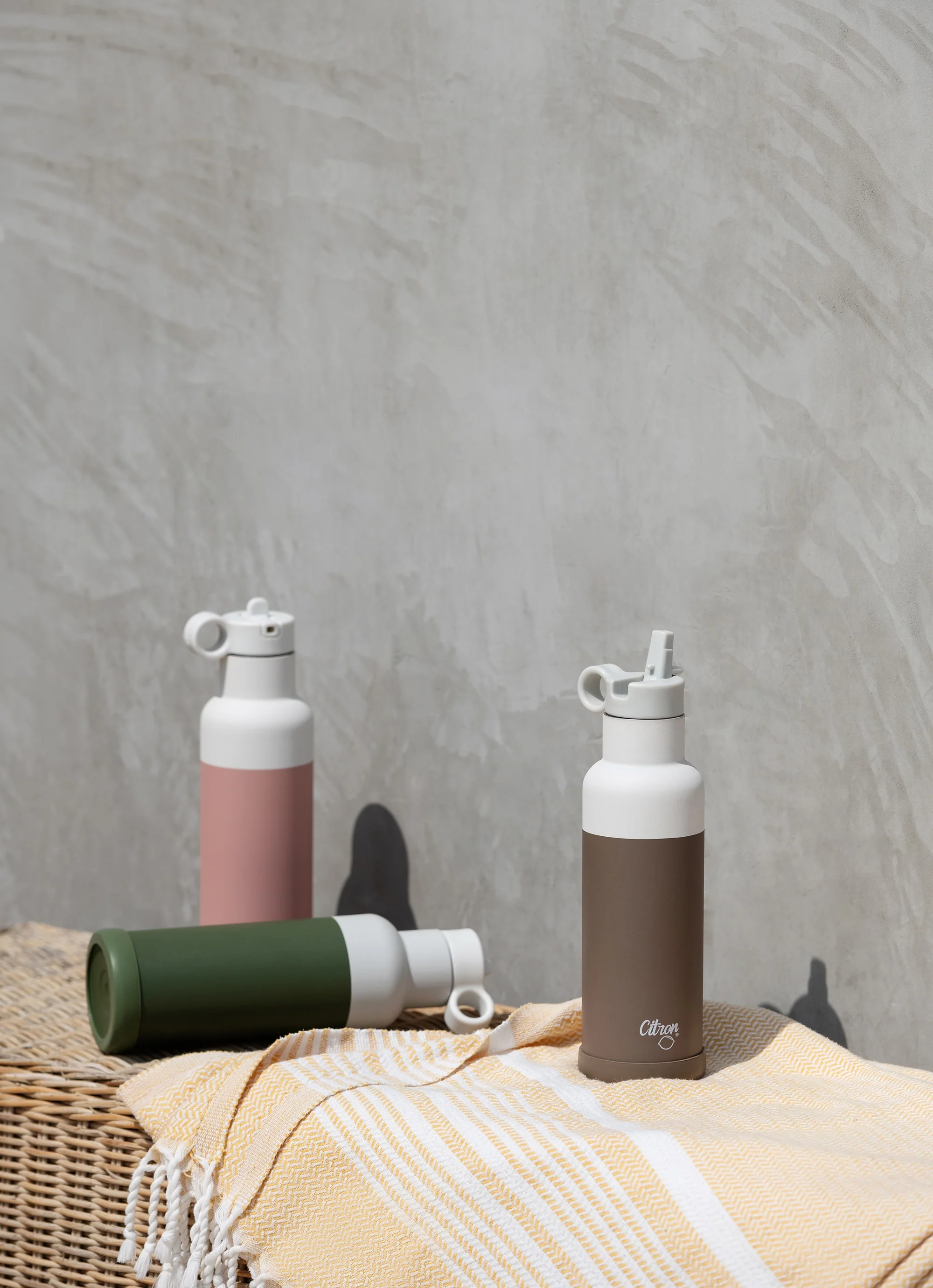 500ml Insulated Water Bottle - Brown - Image 6