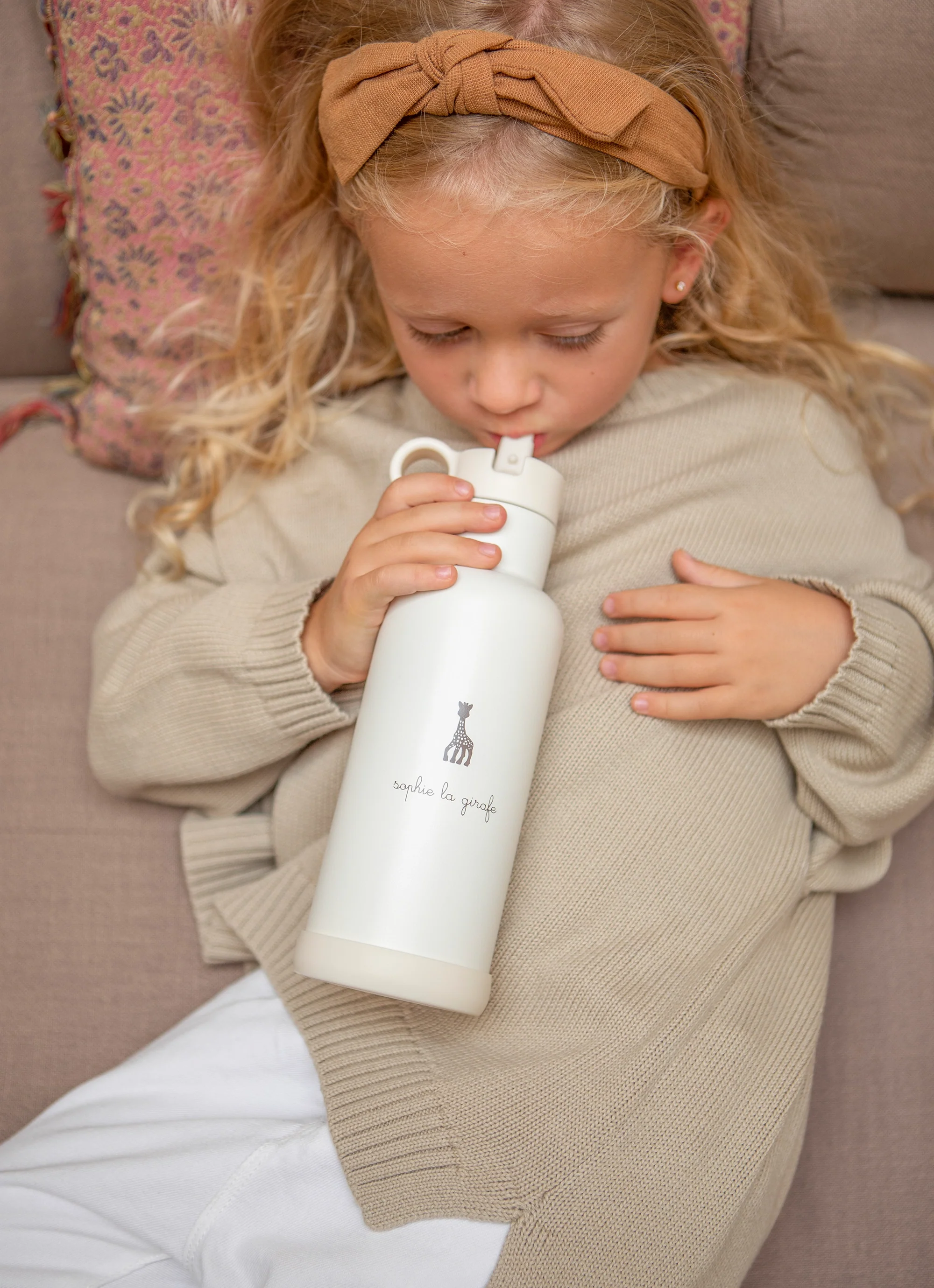 500ml Insulated Water Bottle - Sophie La Girafe - Image 3
